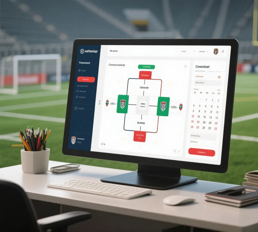赛事日历与赛程结构示意图